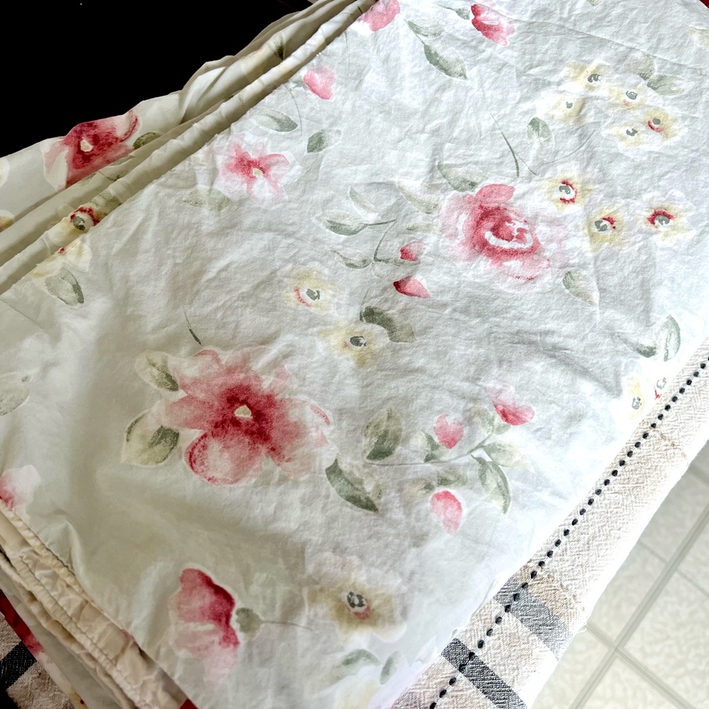 Eddie Bauer Home King Sized Duvet Cover